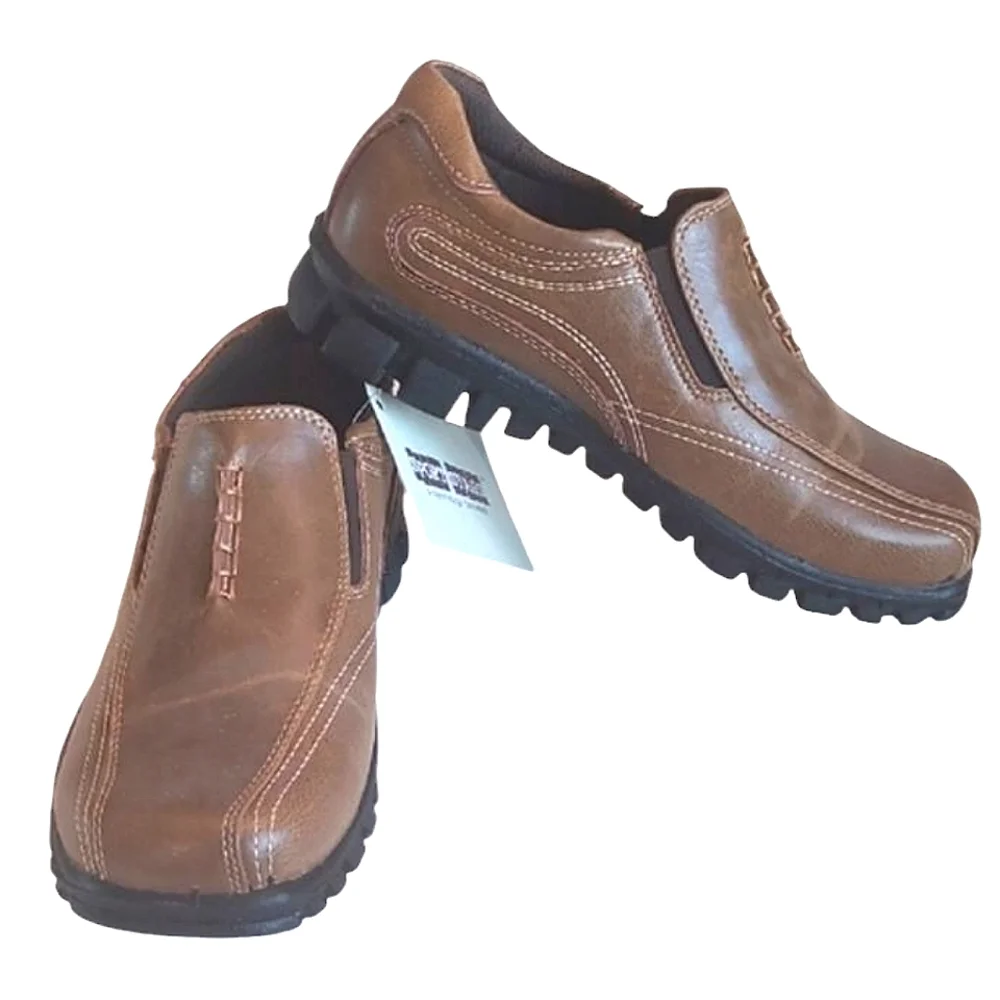 Deer Stags Stadium Dress Loafer Flex Sport Slip On Traction Faux Leather NWT